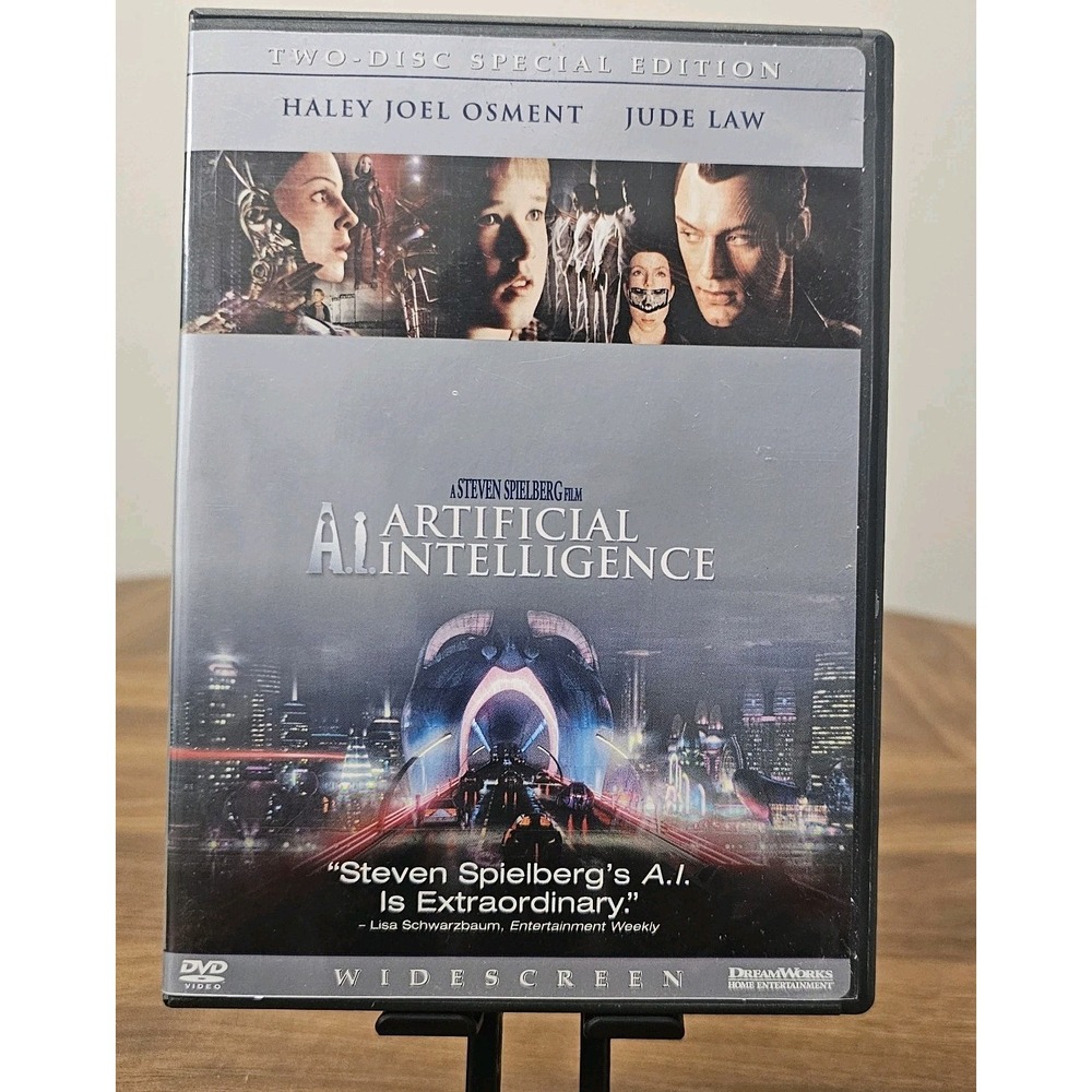 A.I. Artificial Intelligence NEW DVD, 2002‎ Widescreen, 2-Disc Special Edition